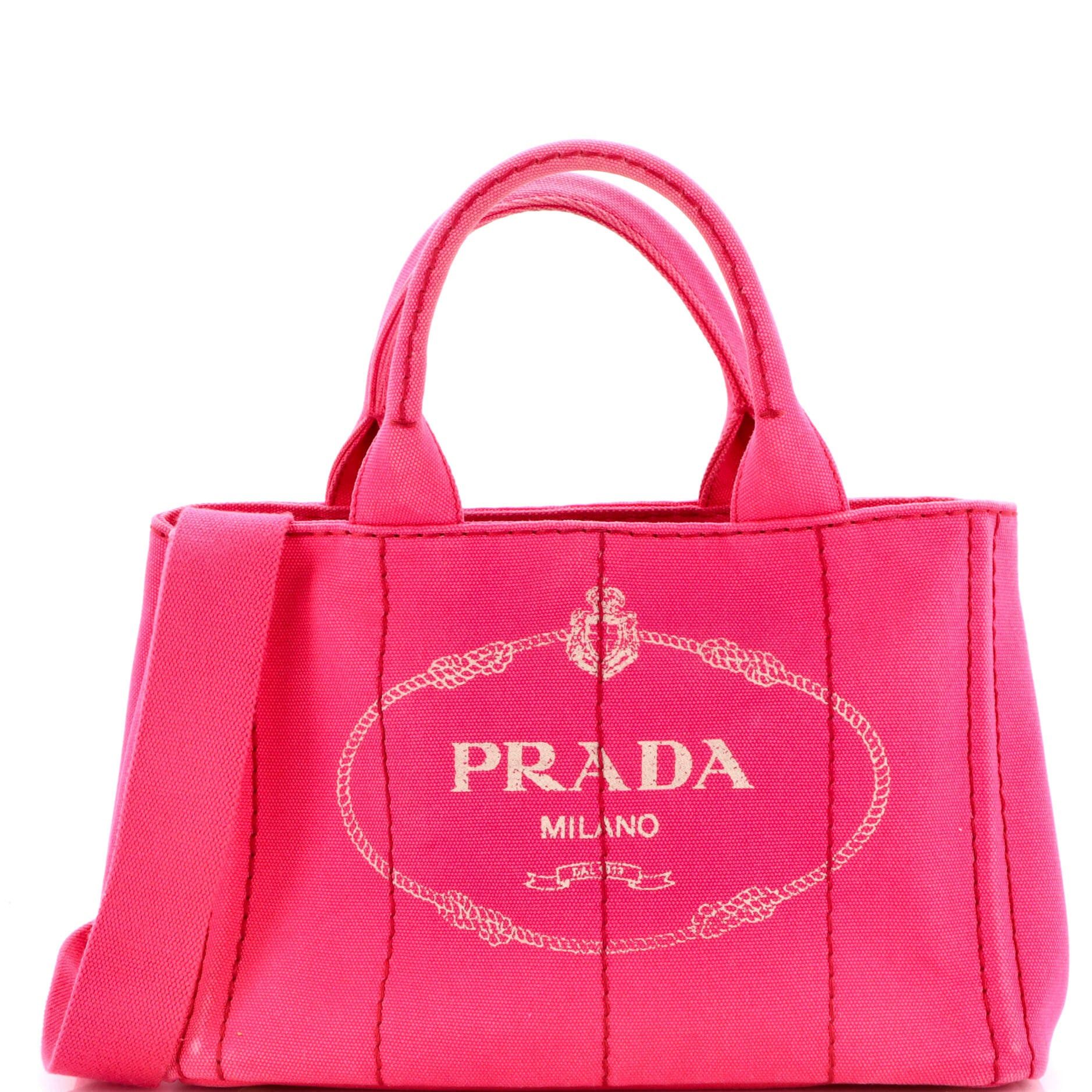 Prada Canapa Convertible Shopping Tote Size ONE SIZE - 1 Thumbnail