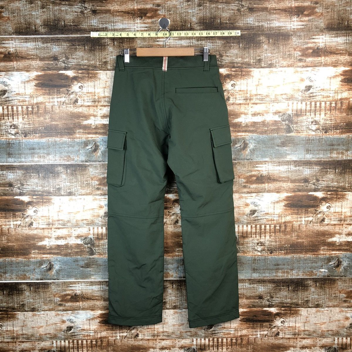 Japanese Brand Kurasufuku workwear Green Cargo Multipocket Pants #A2557 Size US 27 - 13 Thumbnail