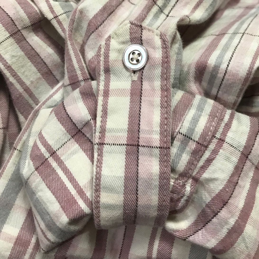 Liz Claiborne Liz Claiborne Plaid Collared Long Sleeves Top 1X Size XL / US 12-14 / IT 48-50 - 6 Thumbnail