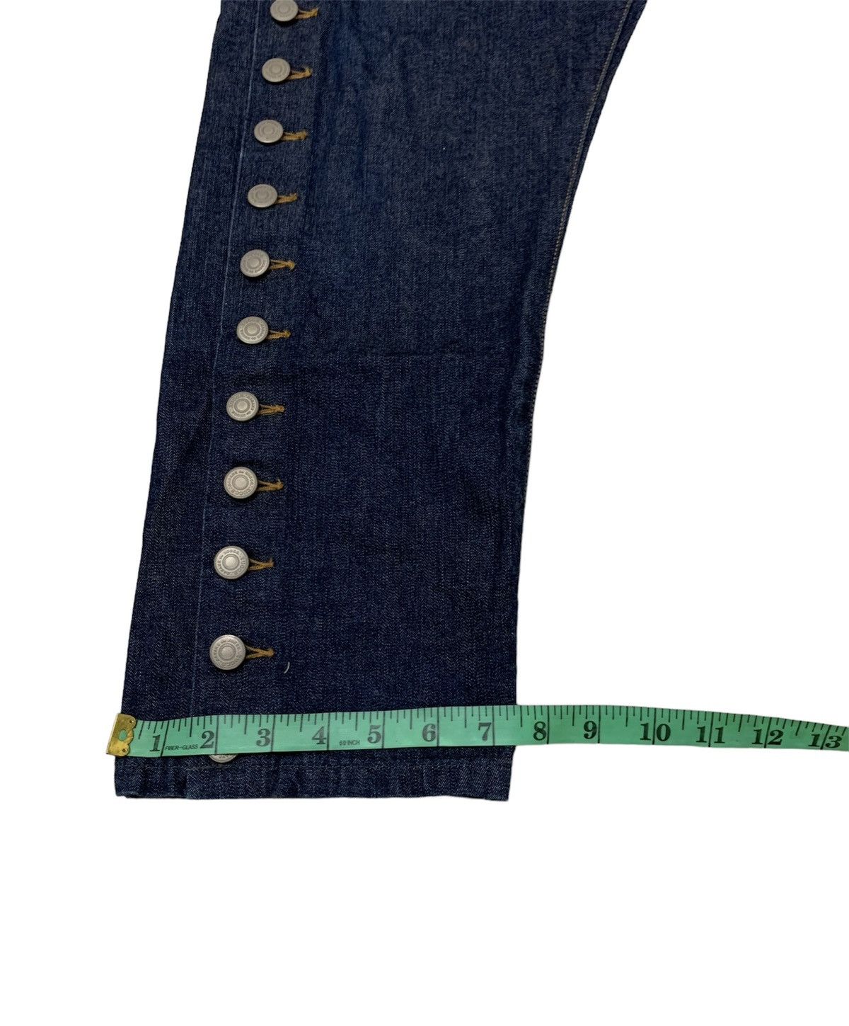 CABANE de ZUCCa Issey miyake zucca side button selvedge denim Size US 34 / EU 50 - 7 Thumbnail