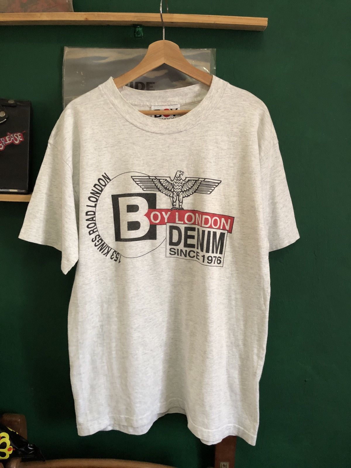 Vintage Vintage 90s Boy London T Shirt Punk Size US L / EU 52-54 / 3 - 1 Thumbnail