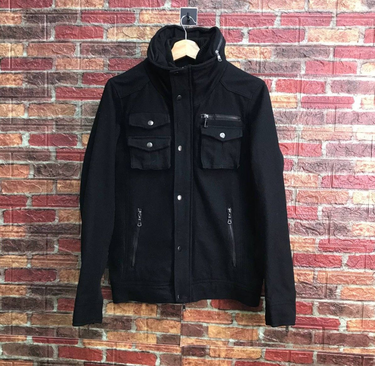 semanticdesign ARCHIVE Semantic Design "Bono" Cyberpunk Tactical Jacket Size US M / EU 48-50 / 2 - 1 Thumbnail