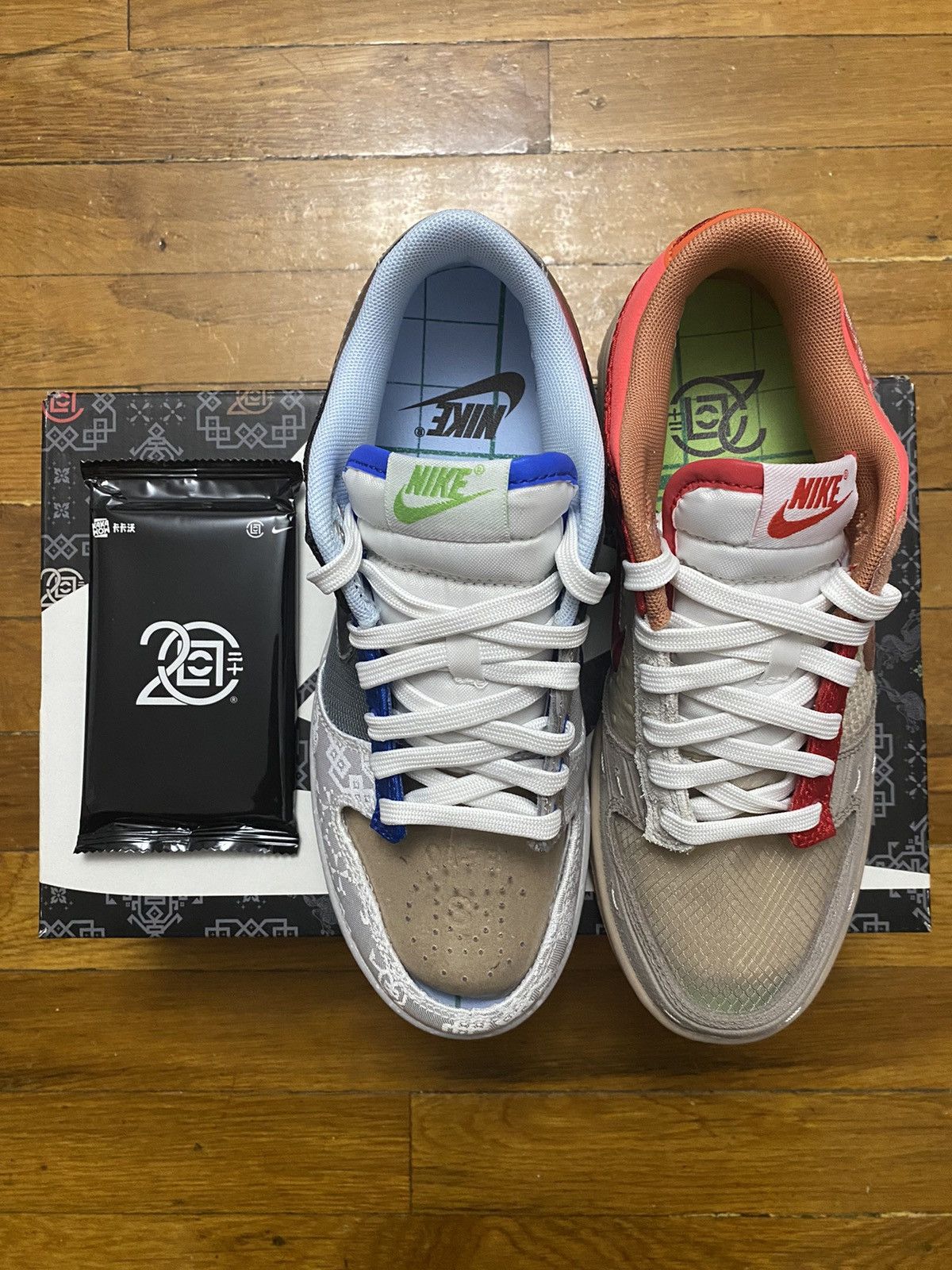 CLOT × Nike Size 6.5 - Nike Dunk Low SP What The CLOT with Card Men’s Size US 6.5 / EU 39-40 - 2 Thumbnail