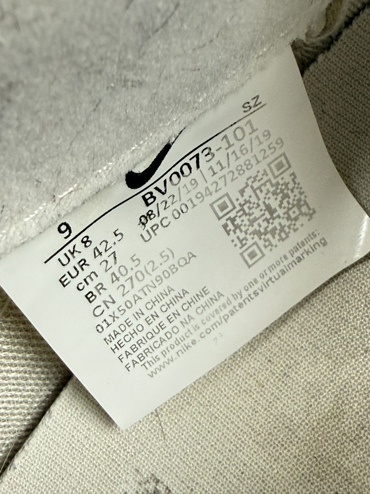 Nike × Sacai Nike X Sacai LDWaffle White Nylon Archive Runner Sneakers Size US 9 / EU 42 - 13 Thumbnail