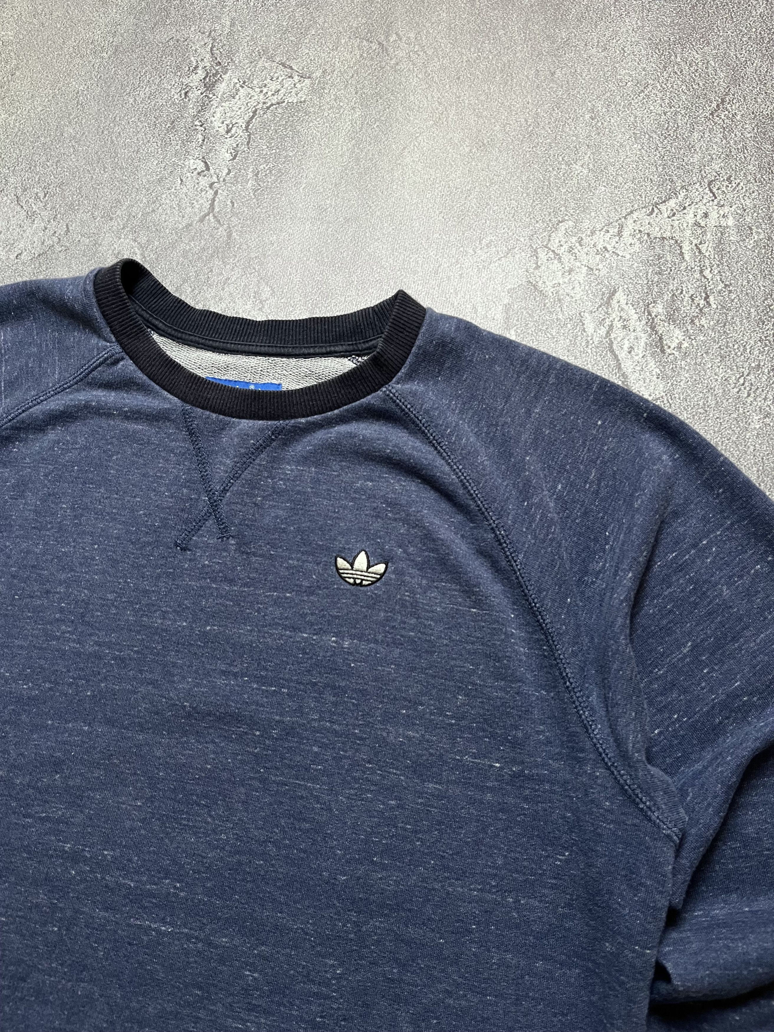Adidas Vintage Sweatshirt Adidas Big Logo Striped Mens S Size US S / EU 44-46 / 1 - 2 Thumbnail