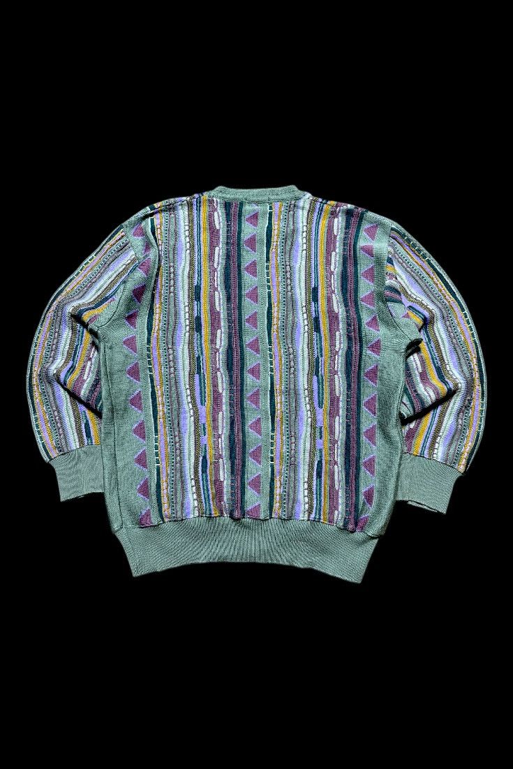 Coogi Vintage knitwear 3D Lime Crest Superior coogi style Size US M / EU 48-50 / 2 - 2 Thumbnail