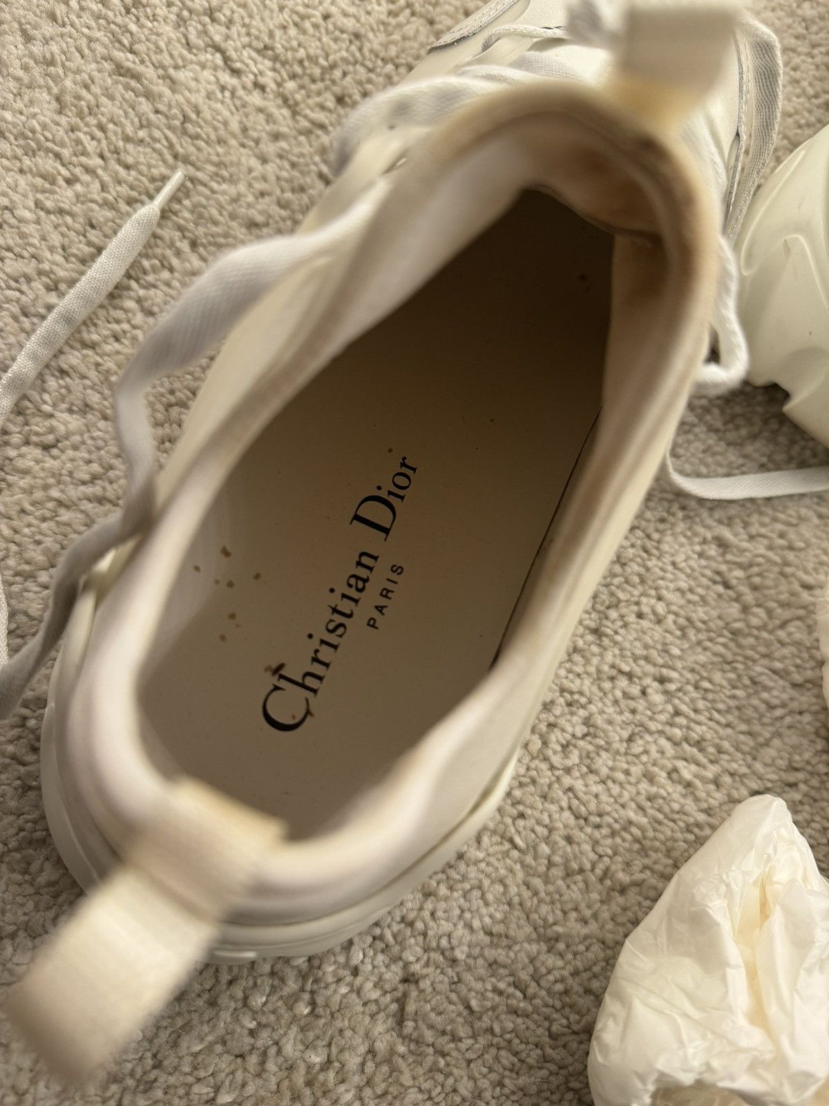 Dior 🌟 Christian Dior D-Connect Sneakers Size US 8 / IT 38 - 5 Thumbnail