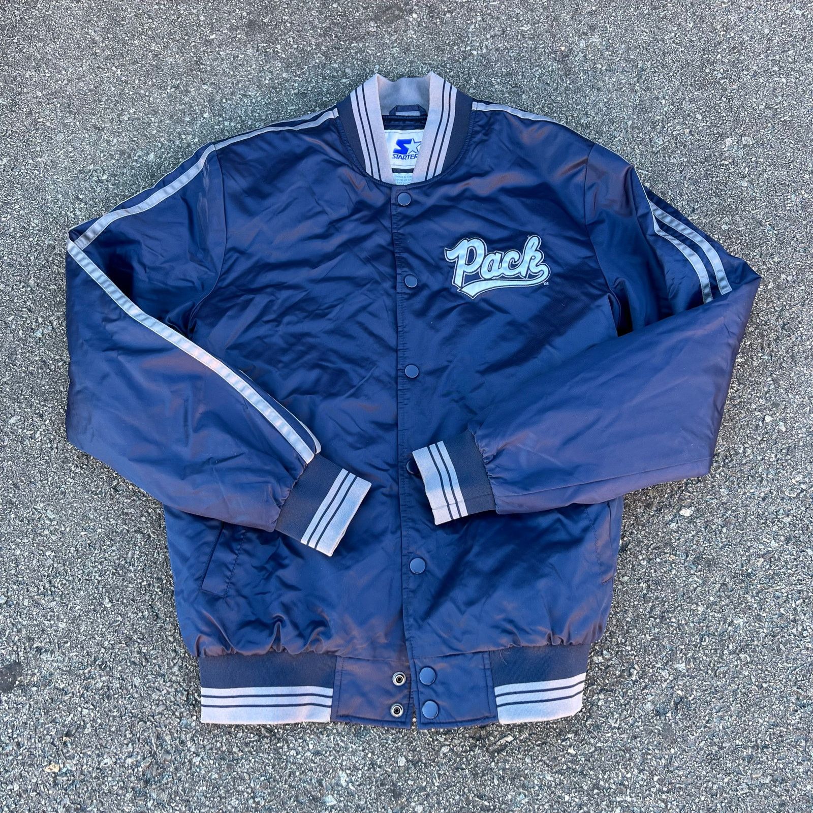 Starter Vintage Starter Nevada Script Home Game varsity jacket M Size US M / EU 48-50 / 2 - 1 Thumbnail