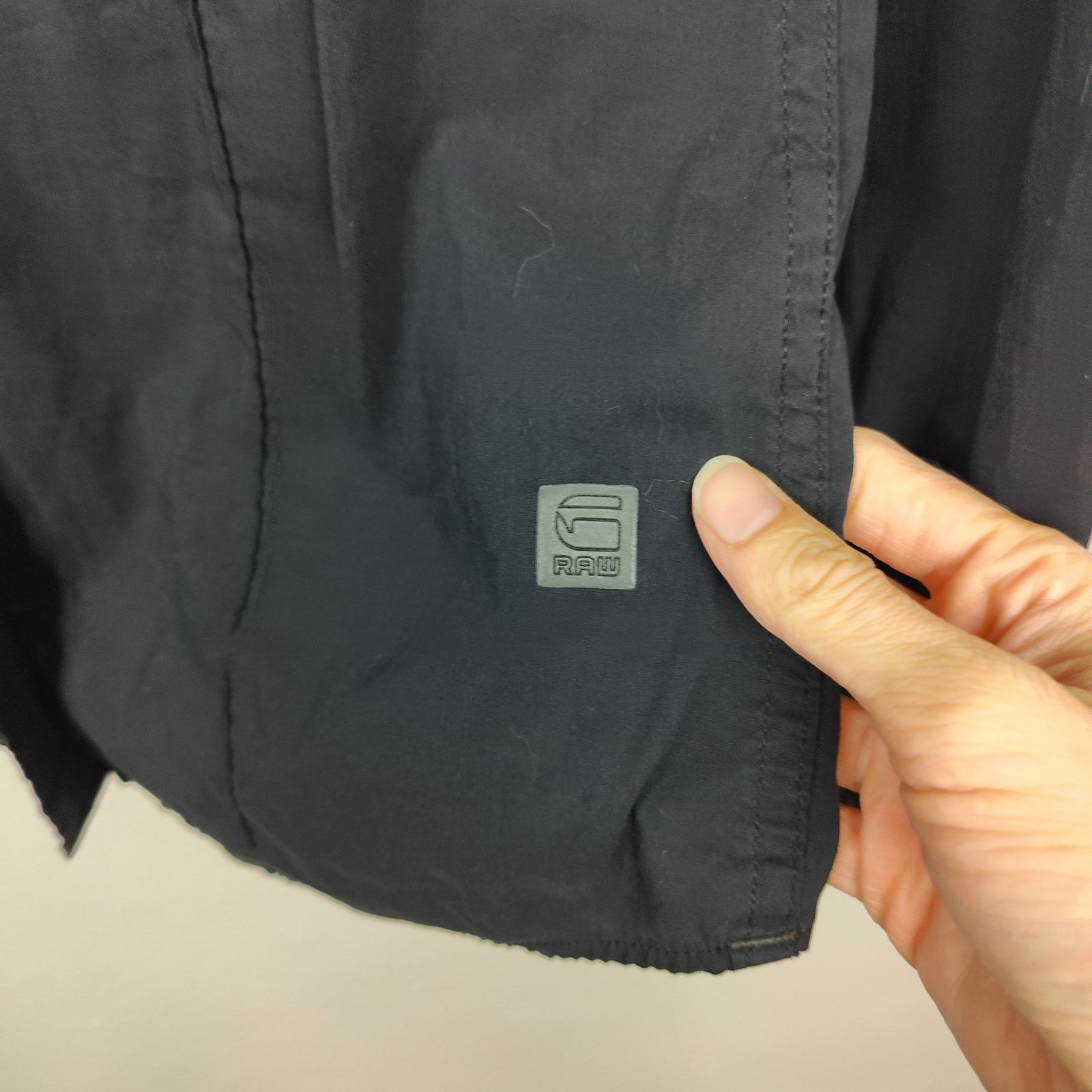 G-Star G-Star Raw Gould Comfort Shirt Mens Large Navy Blue Size US L / EU 52-54 / 3 - 4 Thumbnail