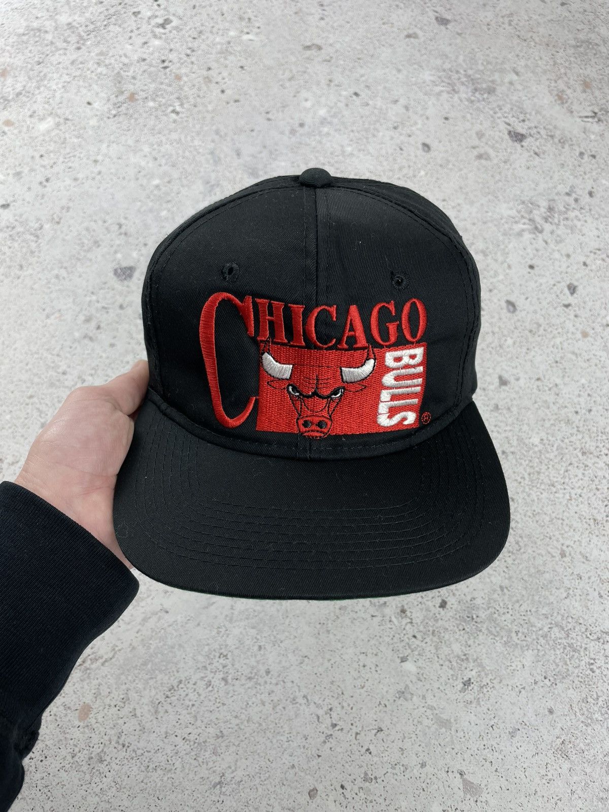 NBA Vintage NBA 90’s Chicago Bulls Drew Pearson Snapback Cap Hat Size ONE SIZE - 3 Thumbnail