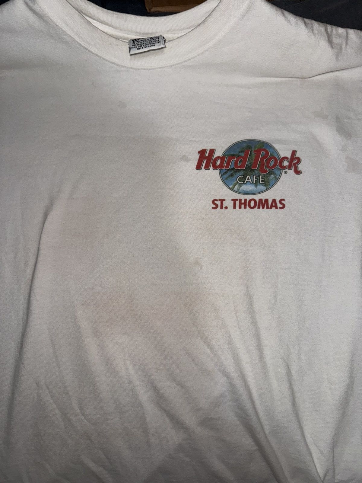 Hard Rock Cafe Hard Rock Cafe Vintage Tee XL Size US XL / EU 56 / 4 - 4 Thumbnail