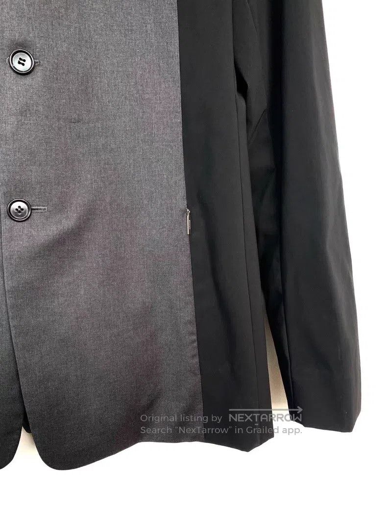 Dior Dior Black and gray colour-blocked wool lapel suit jacket Size US L / EU 52-54 / 3 - 4 Thumbnail