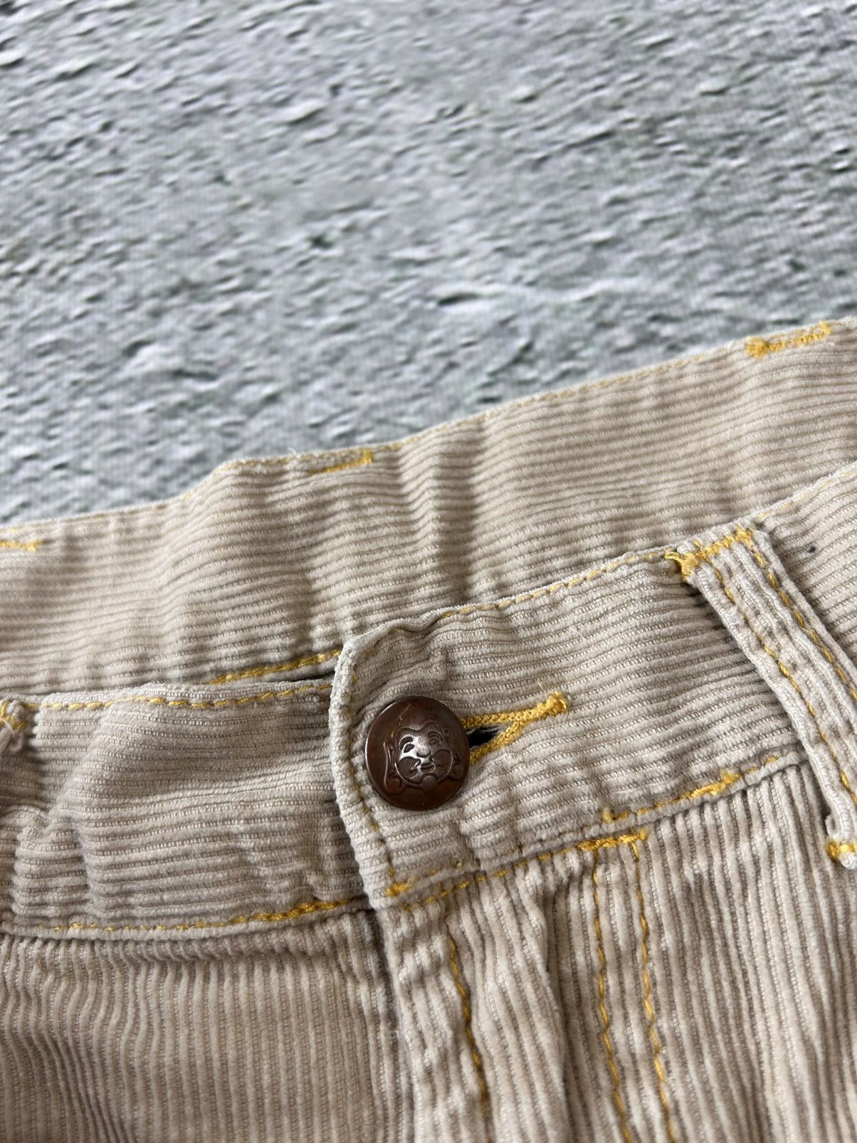 Evisu × Vintage Evisu corduroy pants vintage cords red beige seagulls Size US 30 / EU 46 - 11 Thumbnail