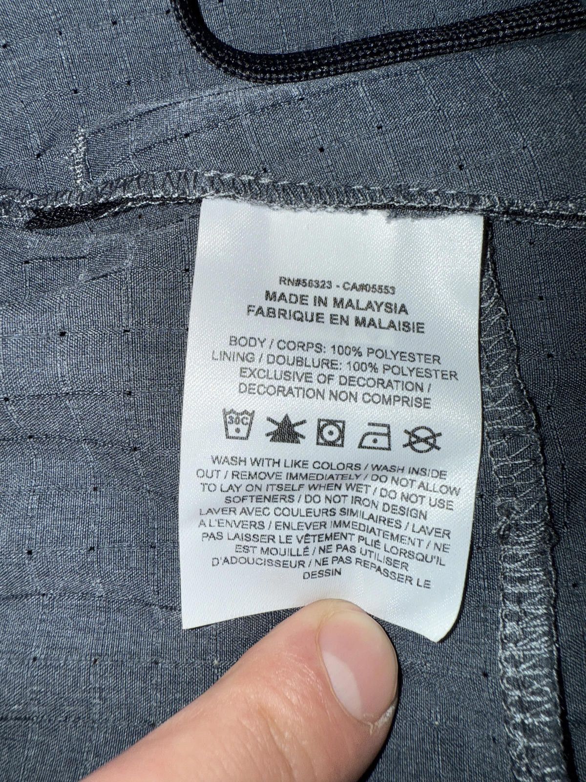 Nike Nike Shorts Mens Nike Dri-Fit Adv A.P.S. Unlined Versatile Grey Shorts Sample Size US 32 / EU 48 - 12 Thumbnail