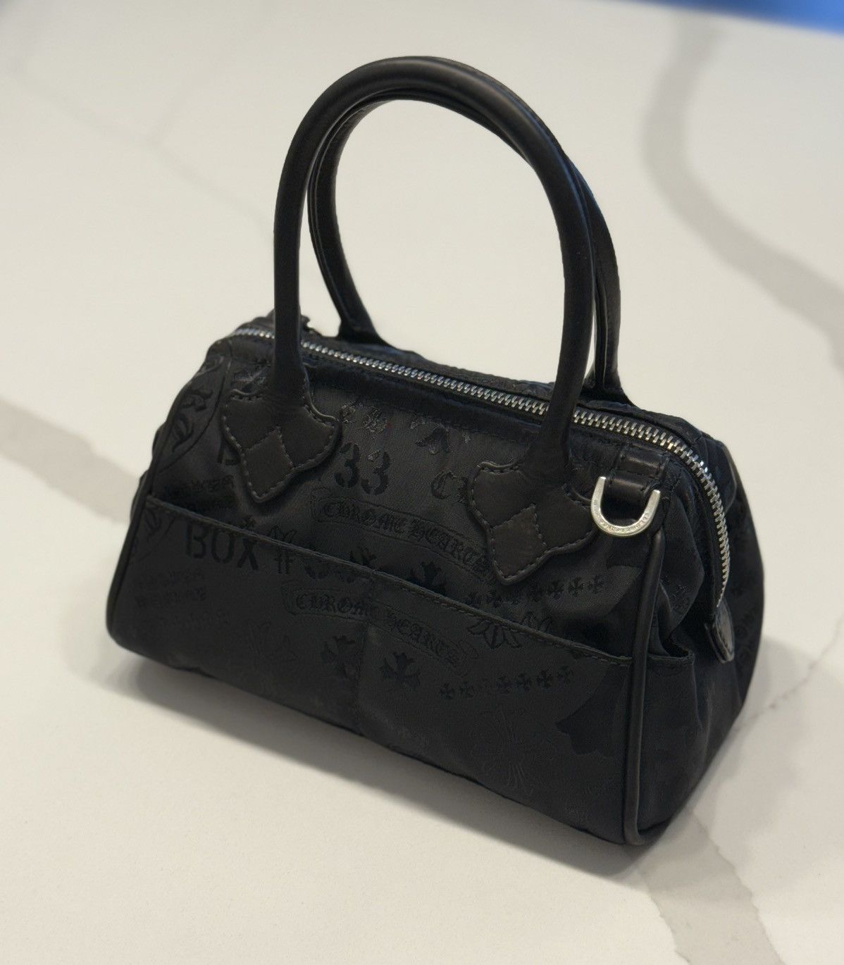 Chrome Hearts 🔥Chrome Hearts Black Stencil Nylon Mochita Bag🔥 Size ONE SIZE - 2 Thumbnail