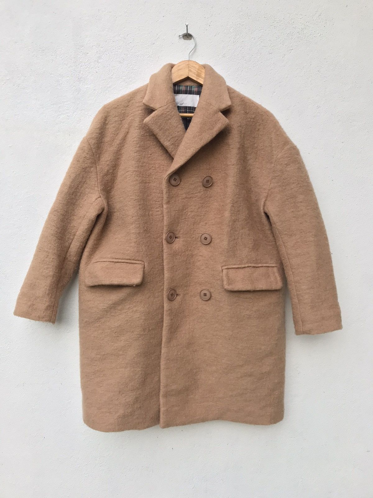 Ne- Net Issey Miyake Double Breast Wool Jacket