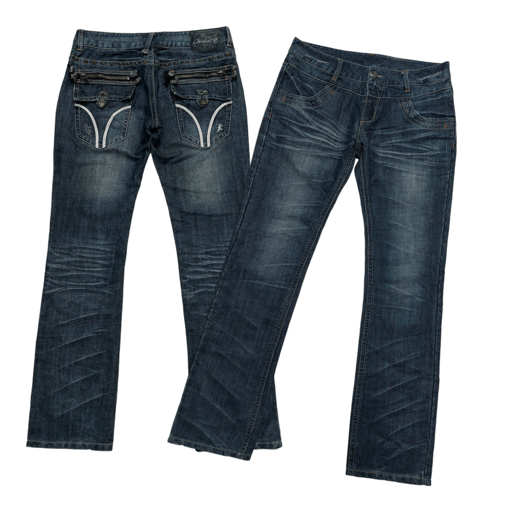 If Six Was Nine × Vintage Vintage Classical Elf 1974 Rare Design Jeans Size US 32 / EU 48 - 1 Thumbnail