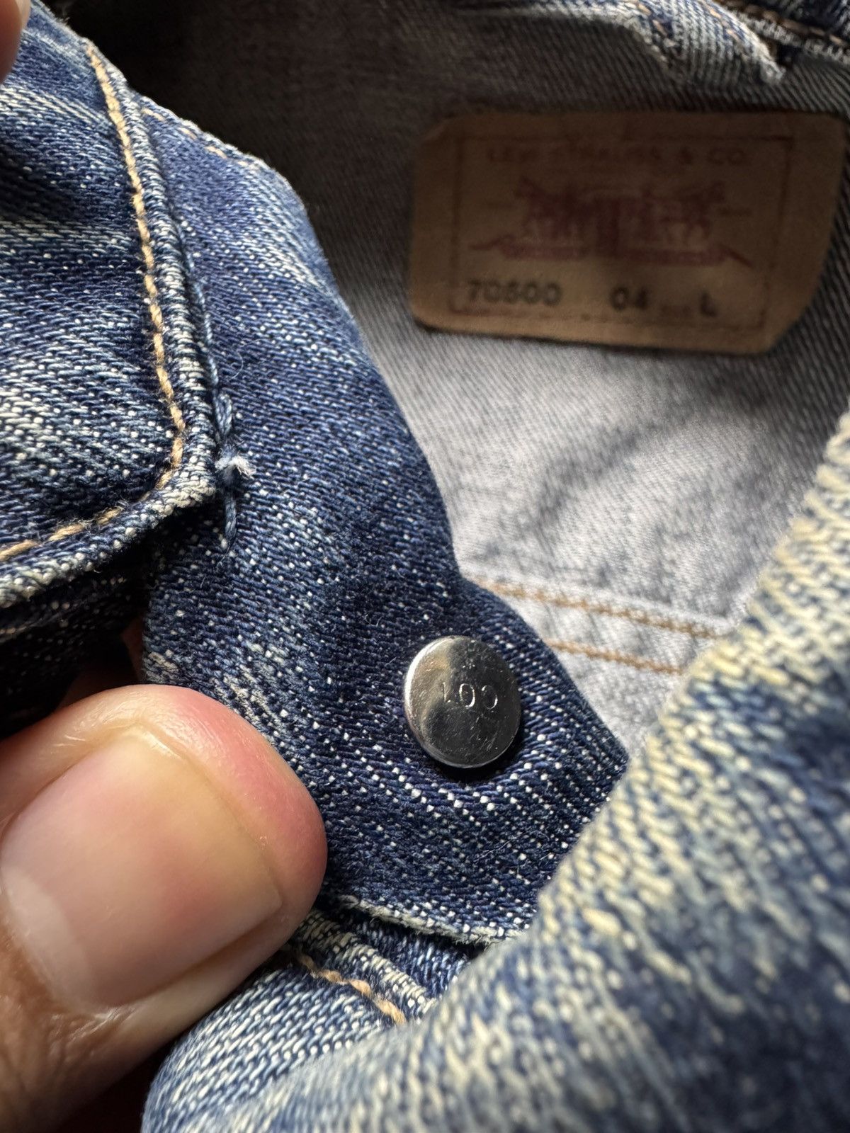 Levi's Vintage Clothing Vintage Levis Trucker Size US L / EU 52-54 / 3 - 4 Thumbnail