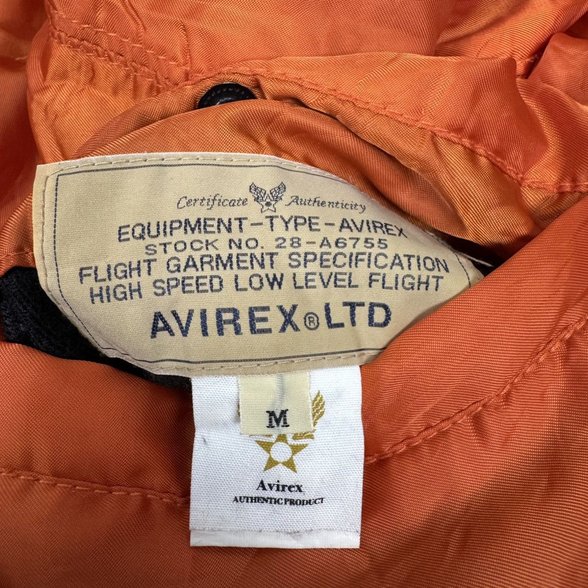 Avirex ☀️AVIREX ANIVERSARY REVERSIBLE BOMBER JACKET Size US M / EU 48-50 / 2 - 11 Thumbnail