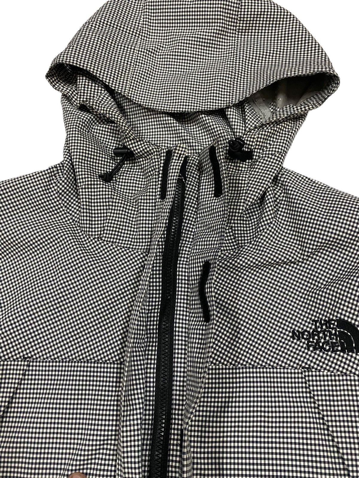 Nanamica × The North Face × Vintage Vtg🔥The North Face Ging-Ham Checkered Windbreaker Jacket Size US L / EU 52-54 / 3 - 14 Thumbnail
