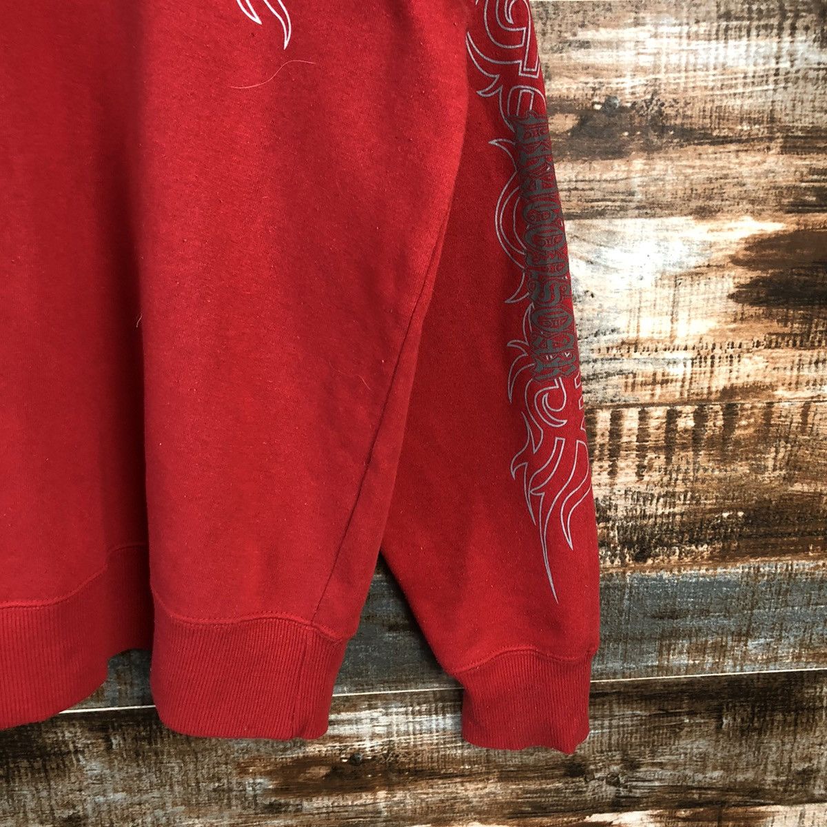 Japanese Brand × Vintage Vintage Beaumere Red Sweatshirts #971 Size US XL / EU 56 / 4 - 8 Thumbnail