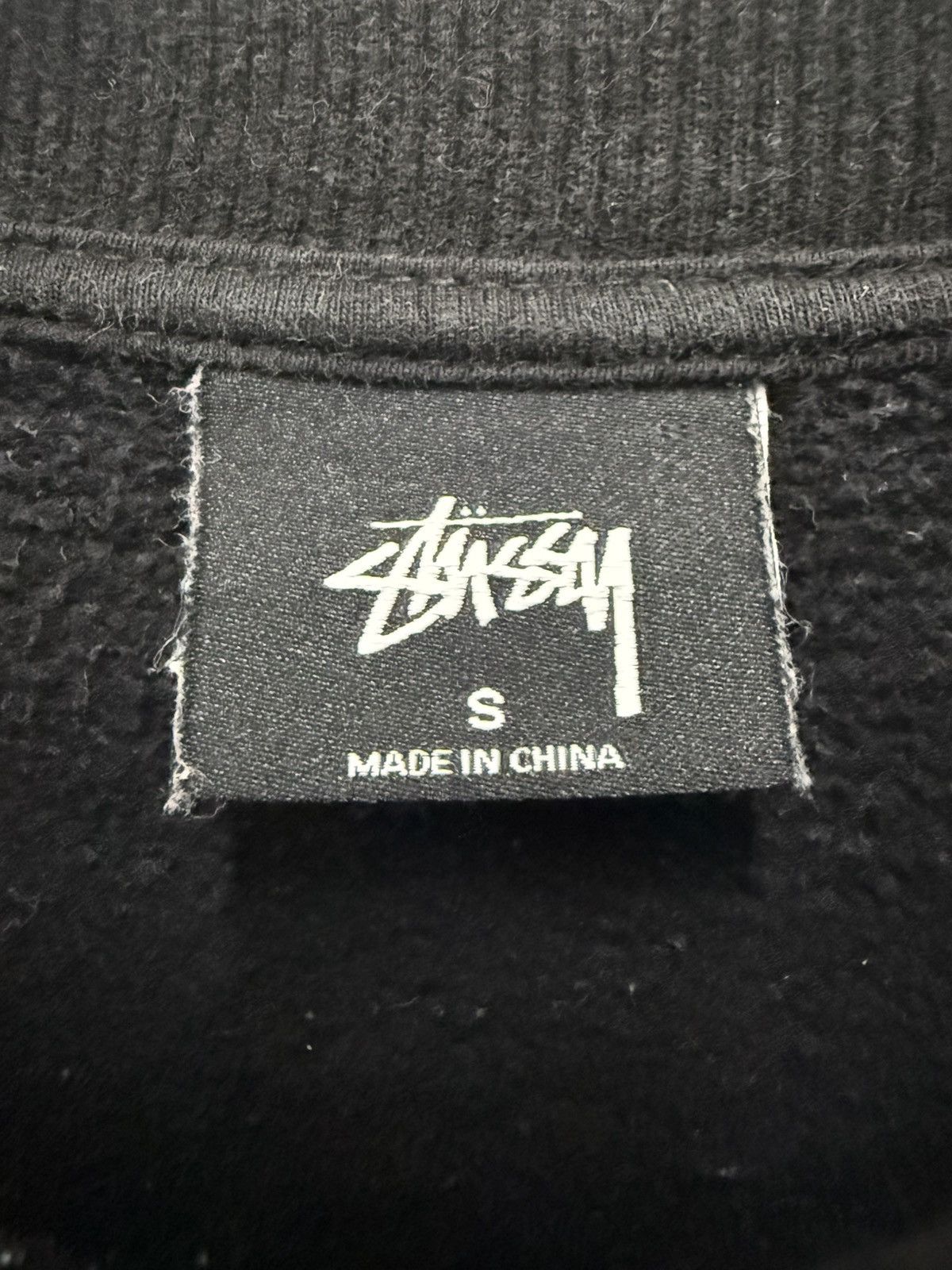 Stussy 🔥 VINTAGE STUSSY BACKHIT LOGO SPELLOUT STREETWEAR SWEAT - S Size US S / EU 44-46 / 1 - 6 Thumbnail