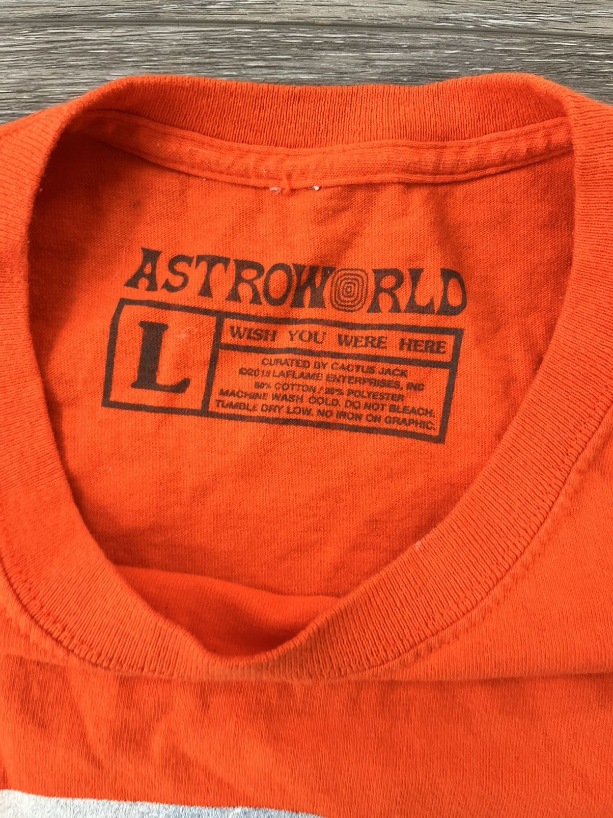 Travis Scott Travis Scott Astroworld Houston Exclusive T-Shirt Size US L / EU 52-54 / 3 - 5 Thumbnail