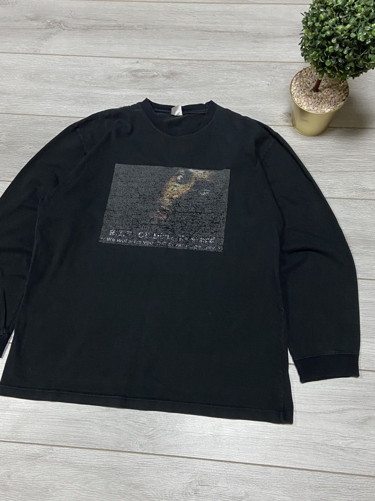 Wu-Tang Clan 🔥VINTAGE RIP OL DIRTY BASTARDS RAP CRAZY FADED BROWN LONG 🔥 Size US XL / EU 56 / 4 - 2 Thumbnail