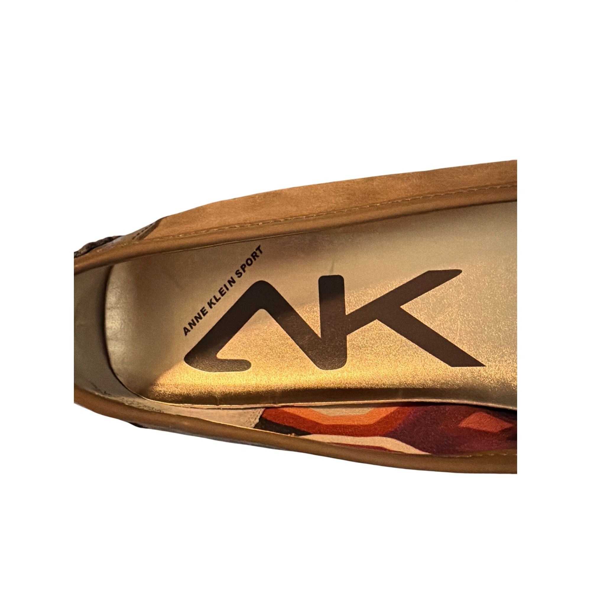 Anne Klein Anne Klein AK Sport Leather Tan Flats Driving Shoes Seed Bea Size US 9 / IT 39 - 7 Thumbnail