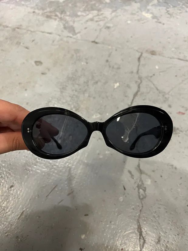 Kiko Kostadinov × Vintage Kiko Kostadikov Phantom Black Sunglasses Size ONE SIZE - 6 Thumbnail