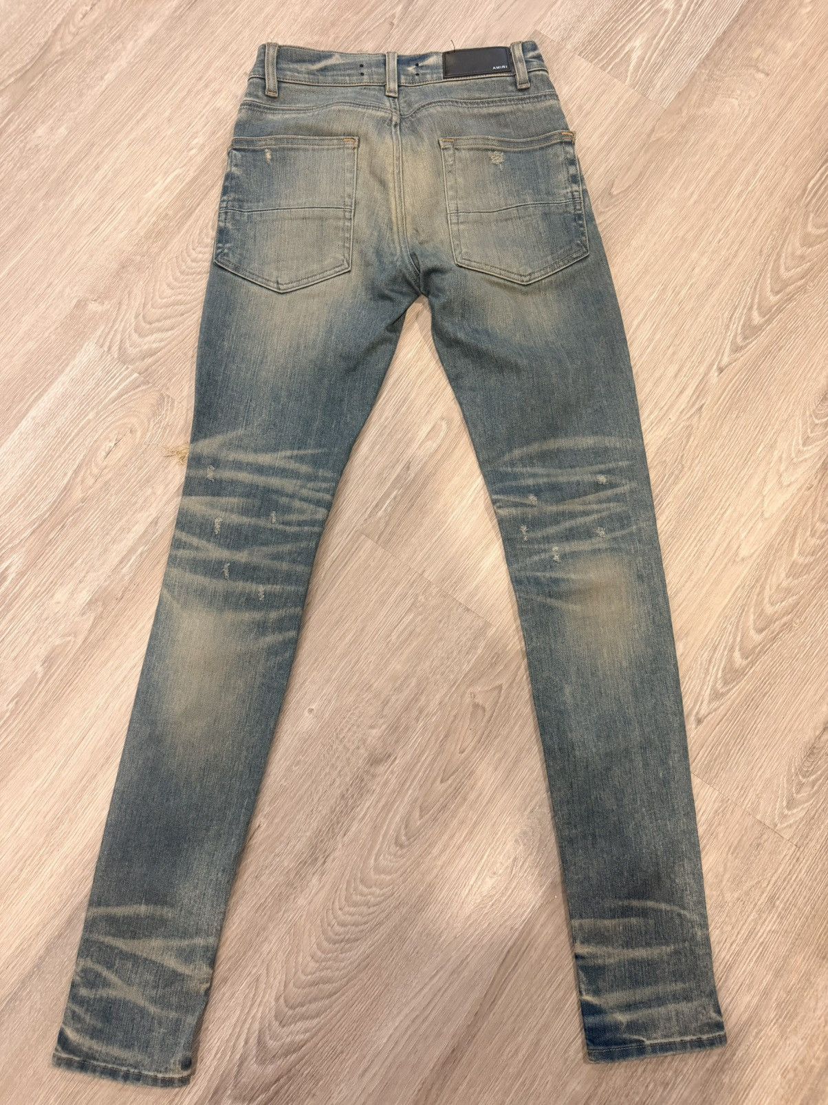 Amiri Amiri Dirty Indigo Size US 28 / EU 44 - 1 Thumbnail