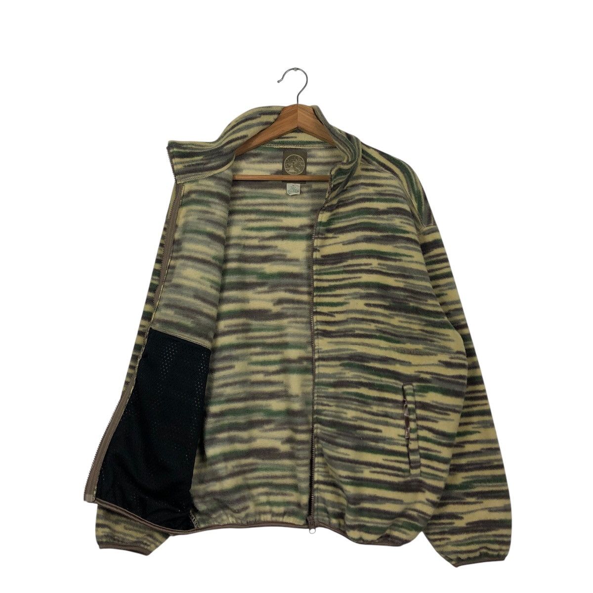Japanese Brand Vintage Fleece Half Zipper Jacket East Village Navajo Aztec Size US M / EU 48-50 / 2 - 12 Thumbnail