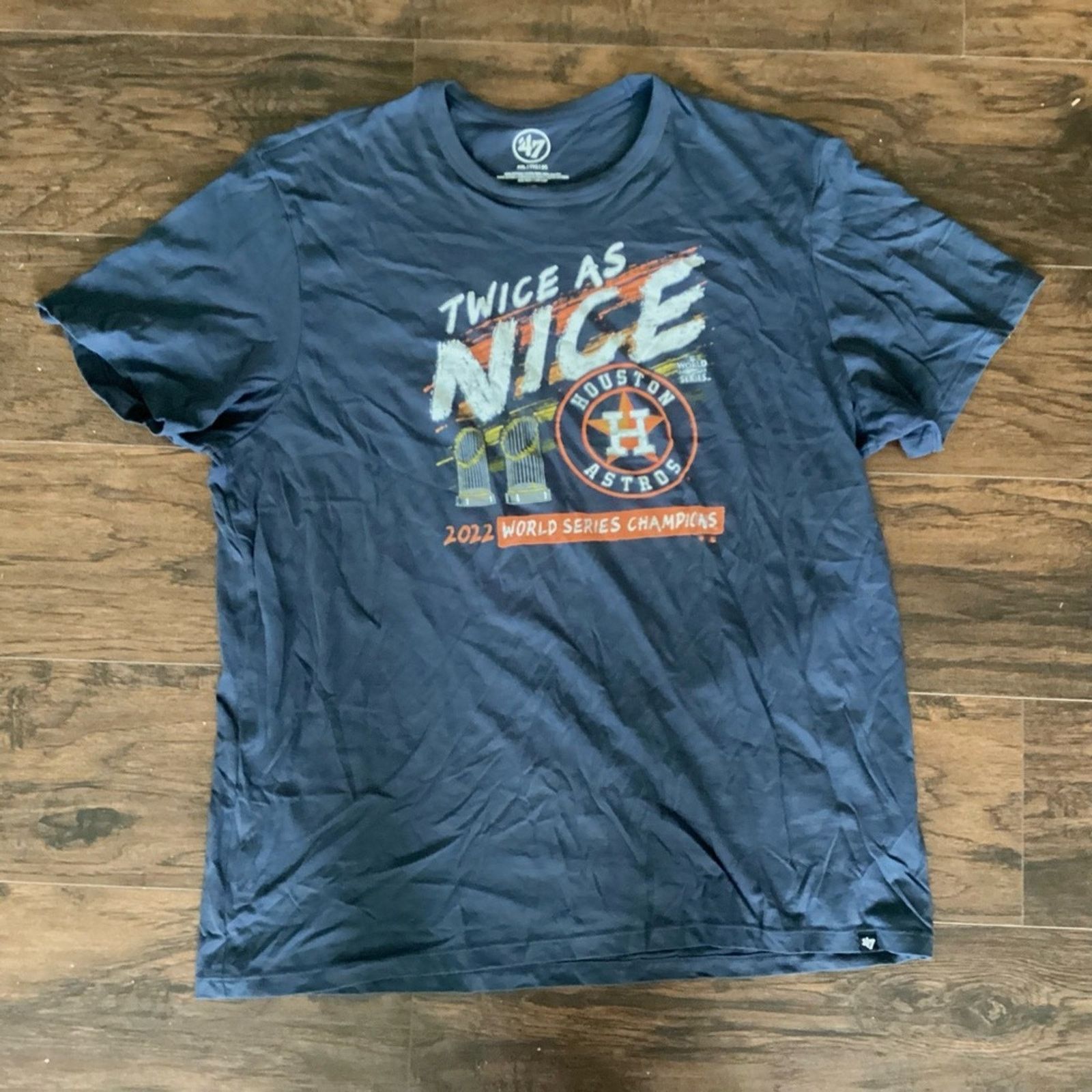 47 ’47 Men’s Houston Astros Franklin T-shirt Size US XXL / EU 58 / 5 - 2 Thumbnail