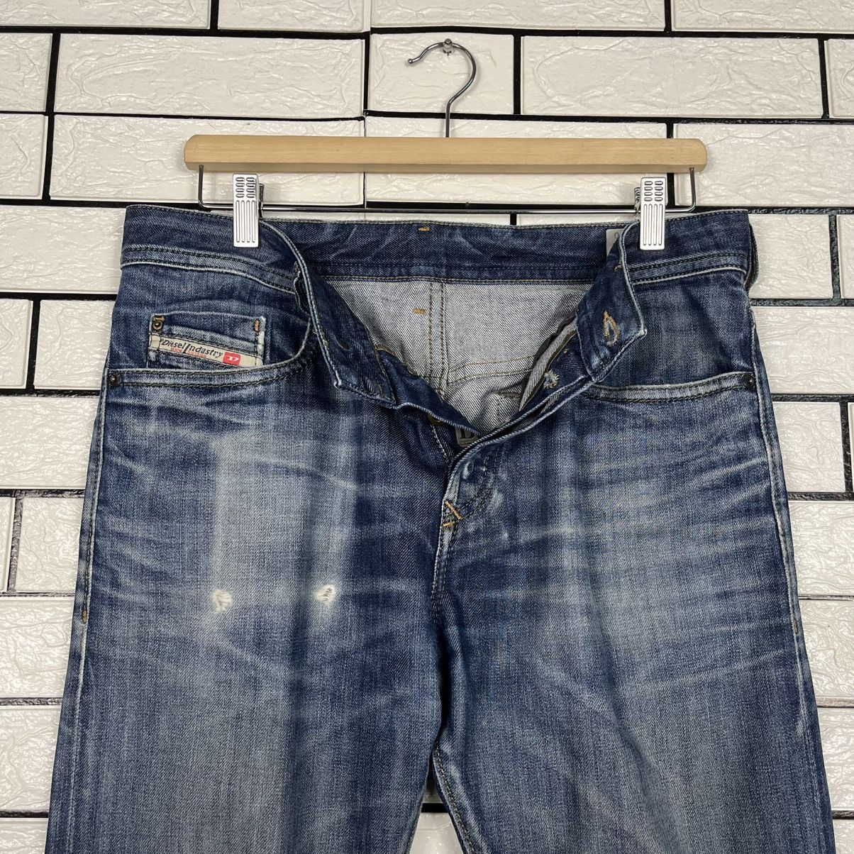 Diesel Vintage Diesel Distressed Denim Jeans Size US 32 / EU 48 - 17 Thumbnail