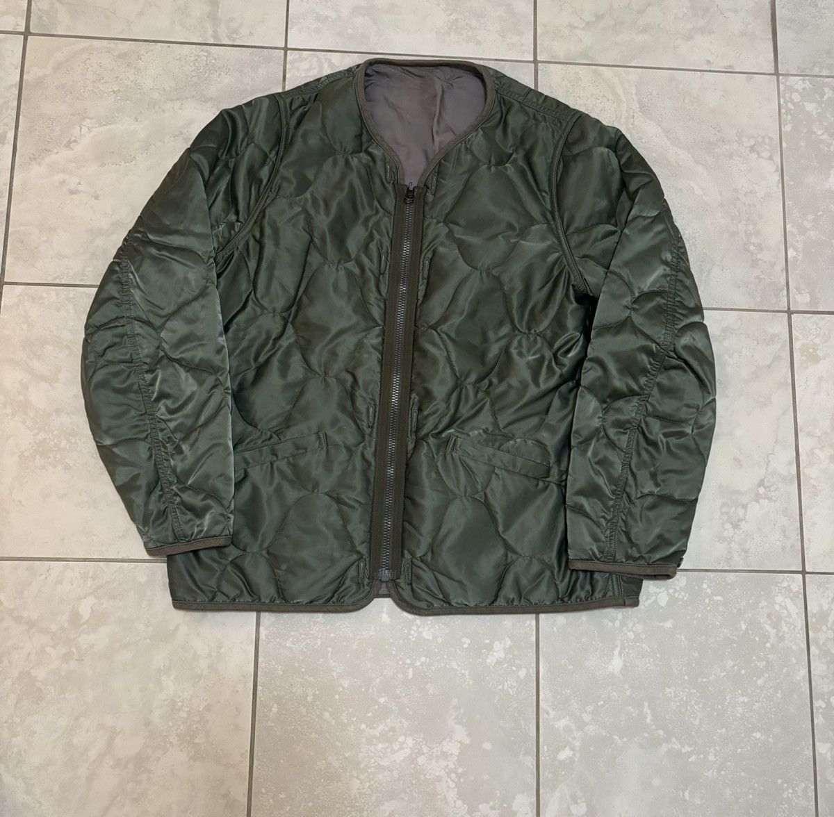 Visvim Rare Visvim Iris Quilted Liner Jacket As Seen on Brad Pitt