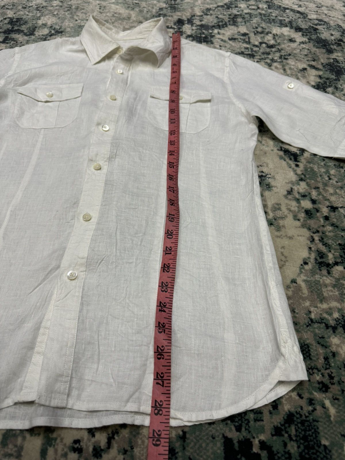 Katharine Hamnett London × Vintage VINTAGE KATHARINE HAMNETT LINEN SHIRT Size US M / EU 48-50 / 2 - 3 Thumbnail