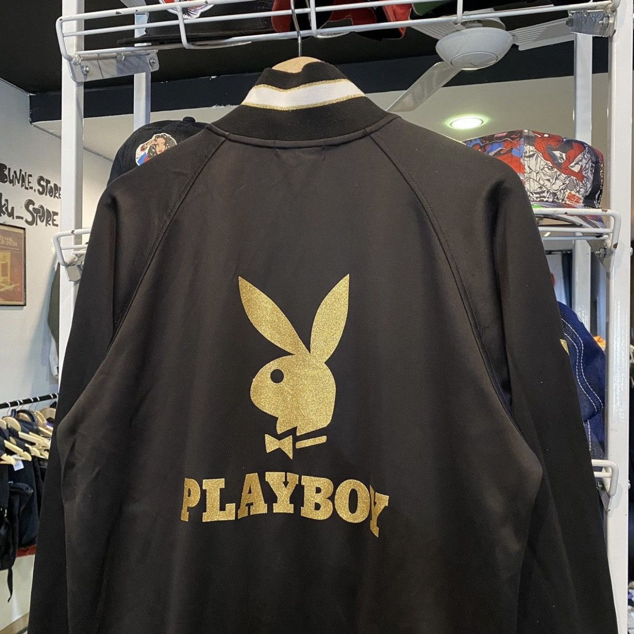 Playboy Playboy big bunny full zip sweatshirt sweater jacket Size US L / EU 52-54 / 3 - 3 Thumbnail
