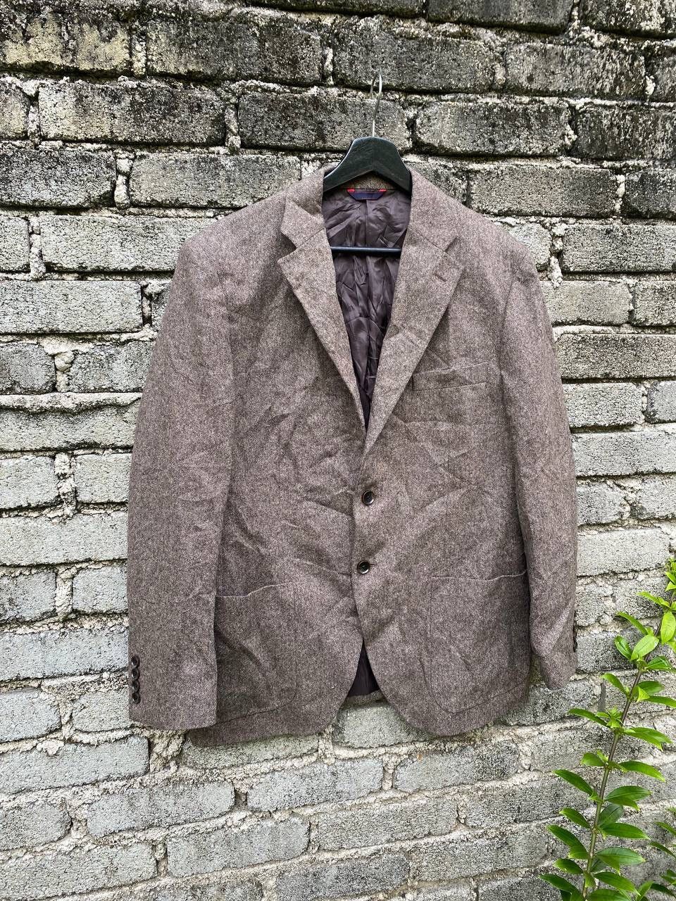 Japanese Brand Vintage Cafe Soho Wool Blazer Size US M / EU 48-50 / 2 - 3 Thumbnail