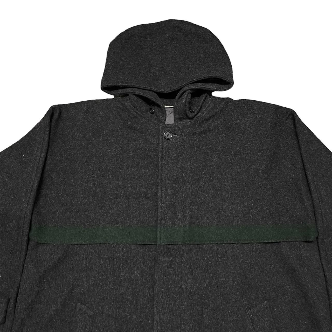 Tokio Kumagai Vintage Tokio Kumagai Wool Kimono Hooded Coat Yohji Yamamoto Size US M / EU 48-50 / 2 - 2 Thumbnail