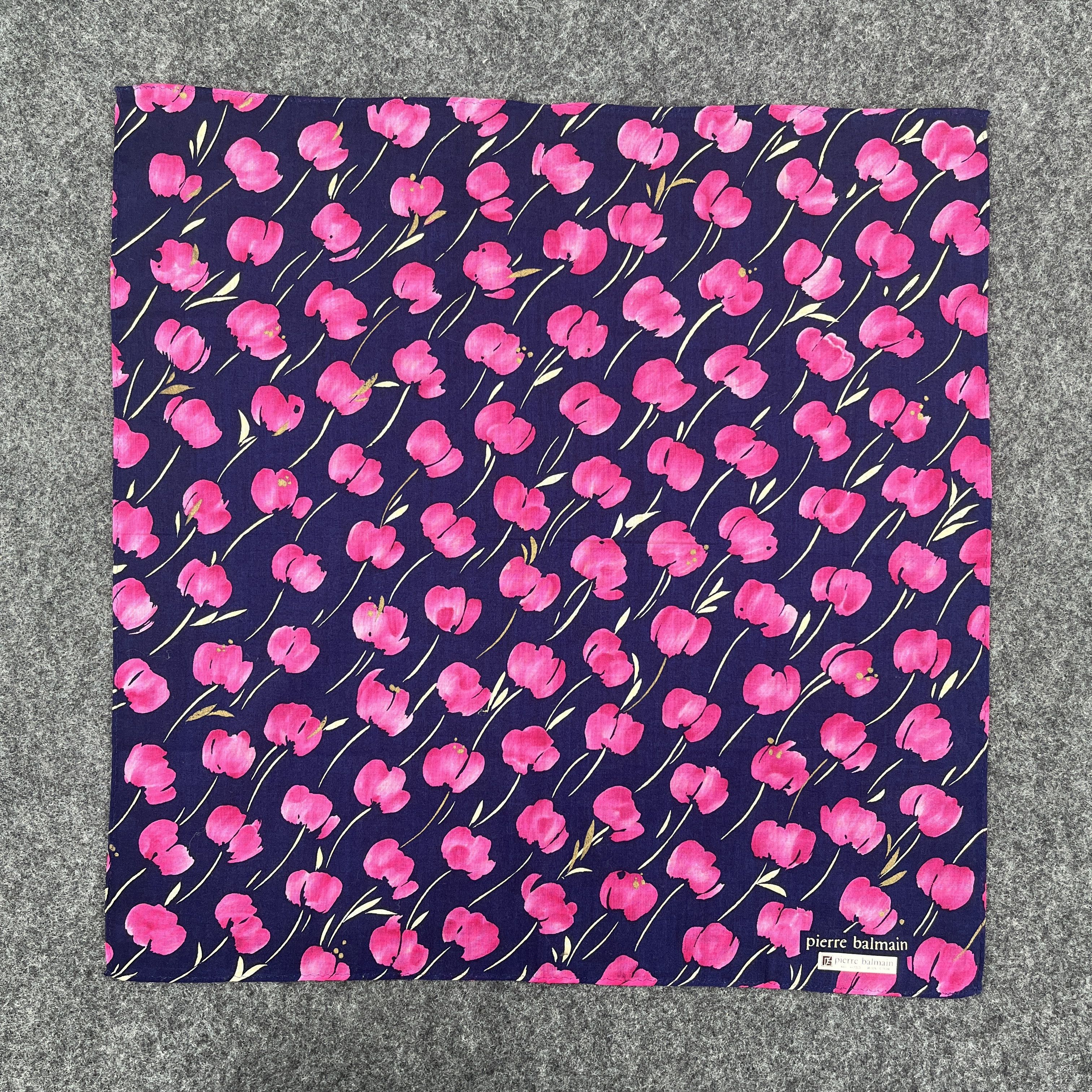 Pierre Balmain Pierre Balmain Handkerchief / Bandana / Neckerchief B247 Size ONE SIZE - 5 Thumbnail