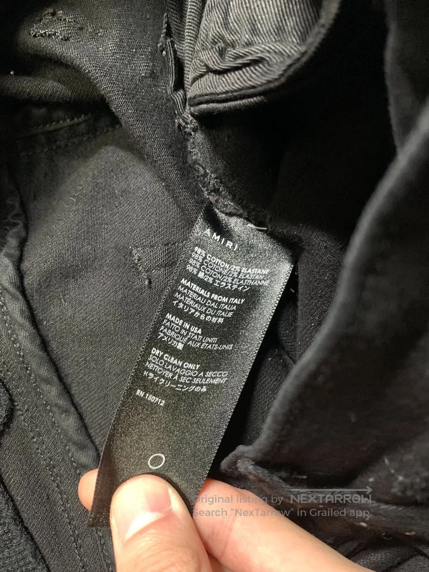 Amiri AMIRI MX1 Patchwork Distressed Jeans. Size US 34 / EU 50 - 6 Thumbnail
