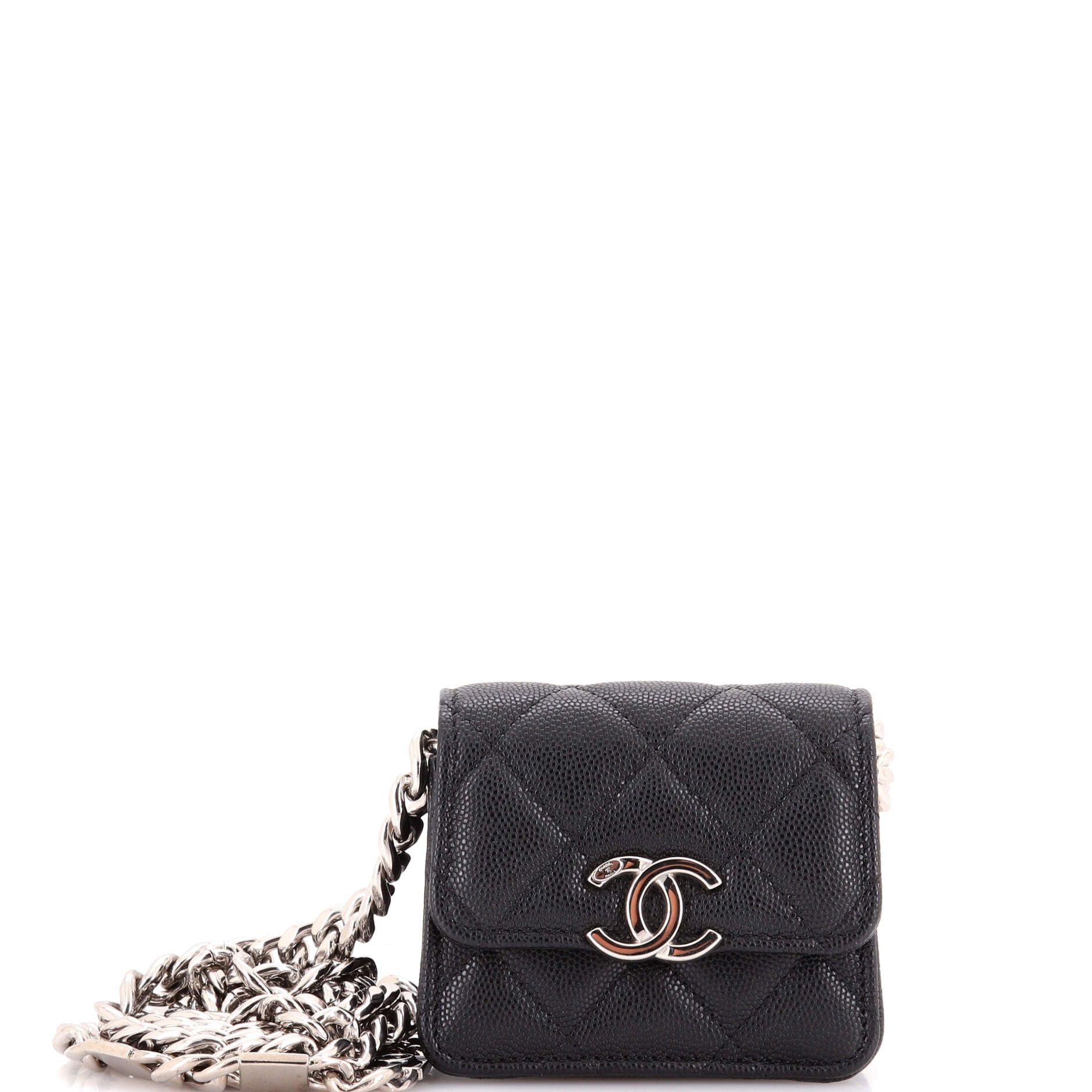 Chanel Coco Enamel Strap Flap Clutch with Chain Size ONE SIZE - 1 Thumbnail