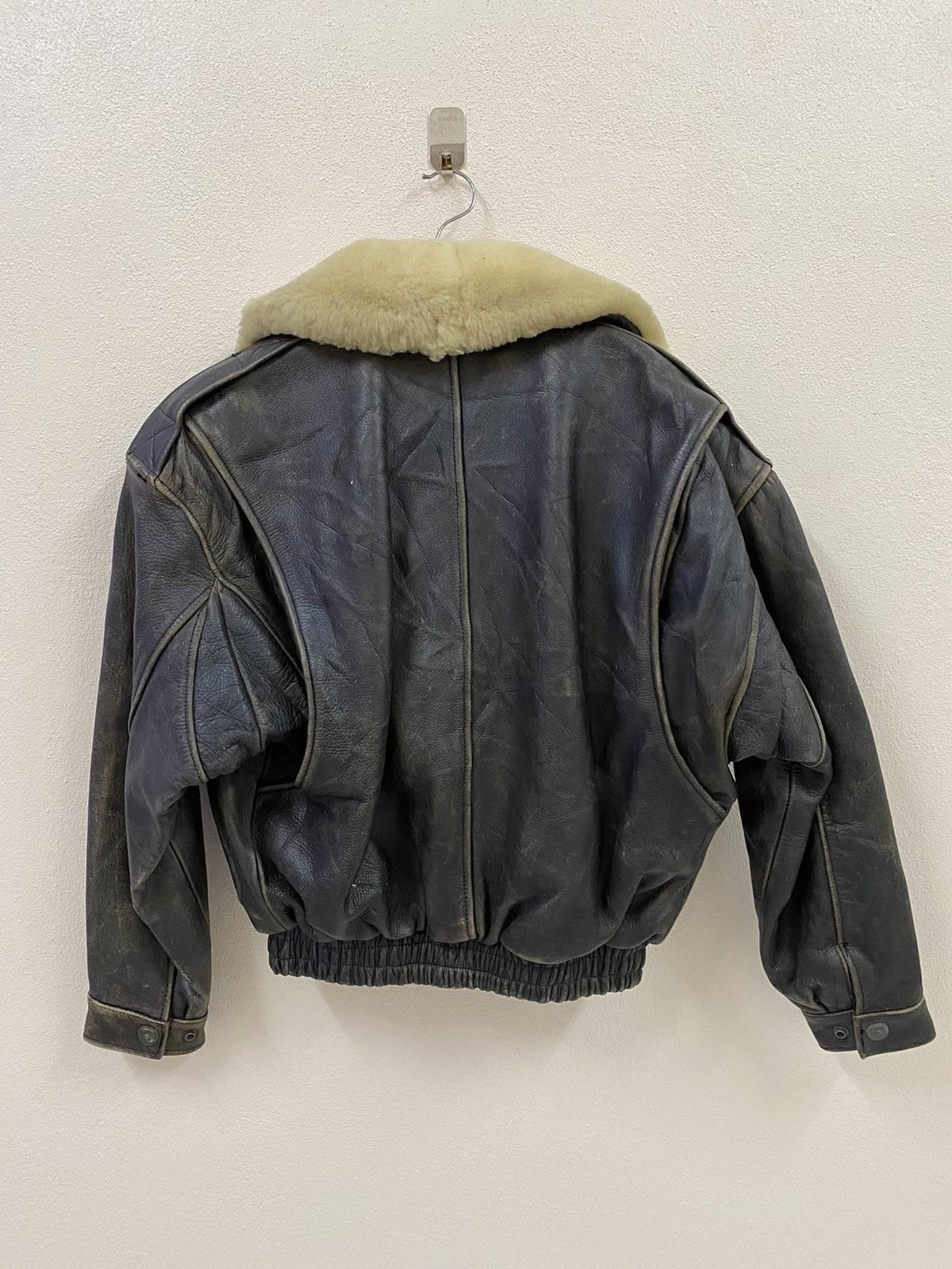 Genuine Leather Vtg Leather Jacket Human Being Size US M / EU 48-50 / 2 - 2 Thumbnail