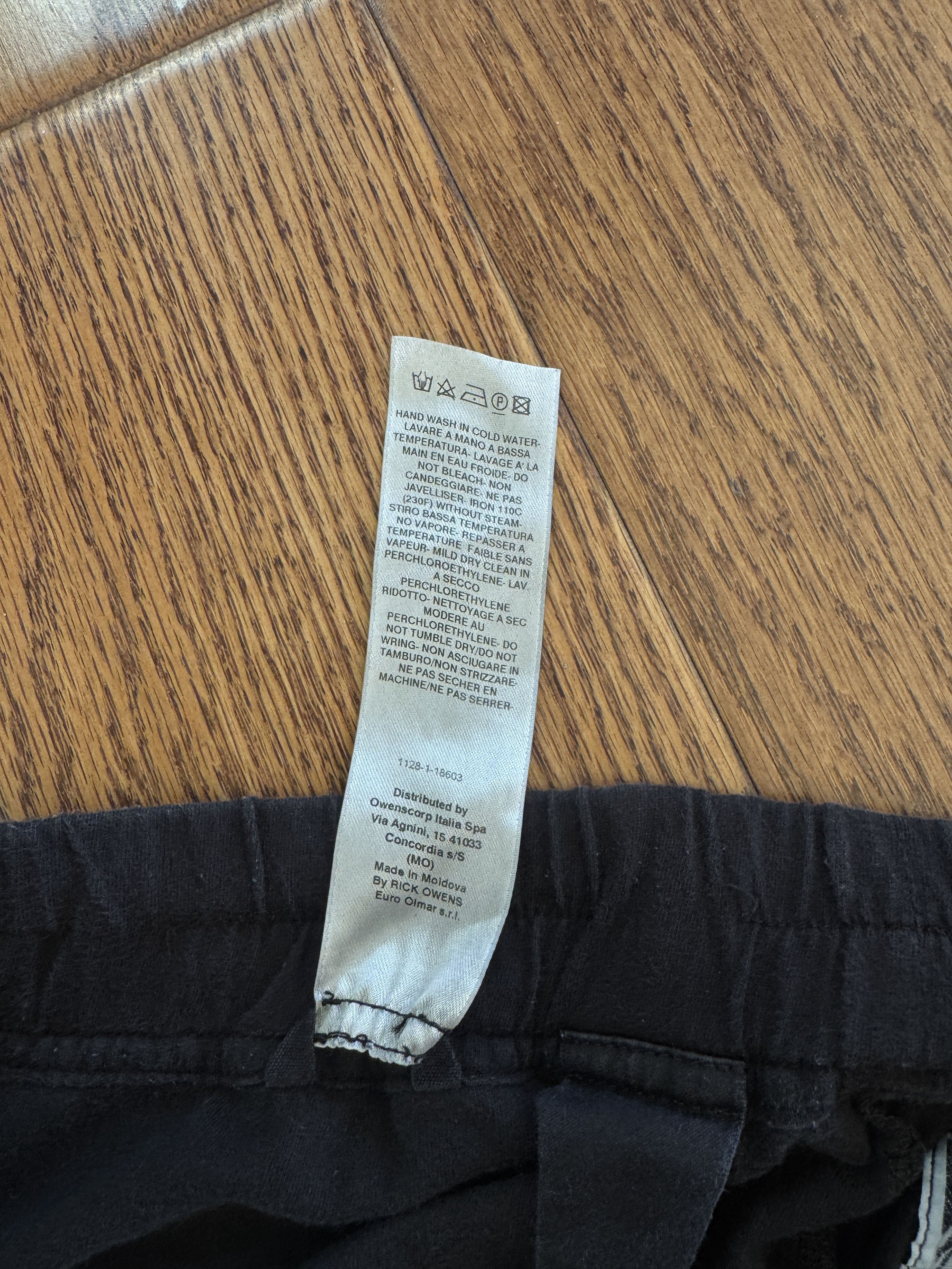 Rick Owens Drkshdw Rick Owens Black Lounge Pant Size US 32 / EU 48 - 10 Thumbnail