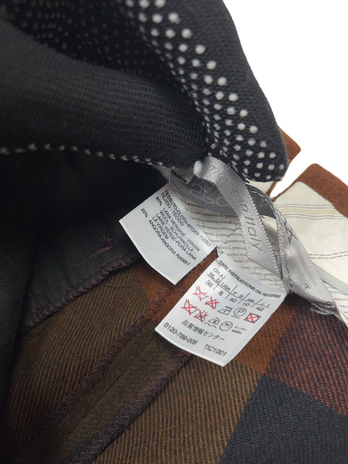 Max Mara × Sportmax × Vintage Vintage Sportmax Defile Max Mara Wool Angora Wide Pants Size 30" / US 8 / IT 44 - 10 Thumbnail