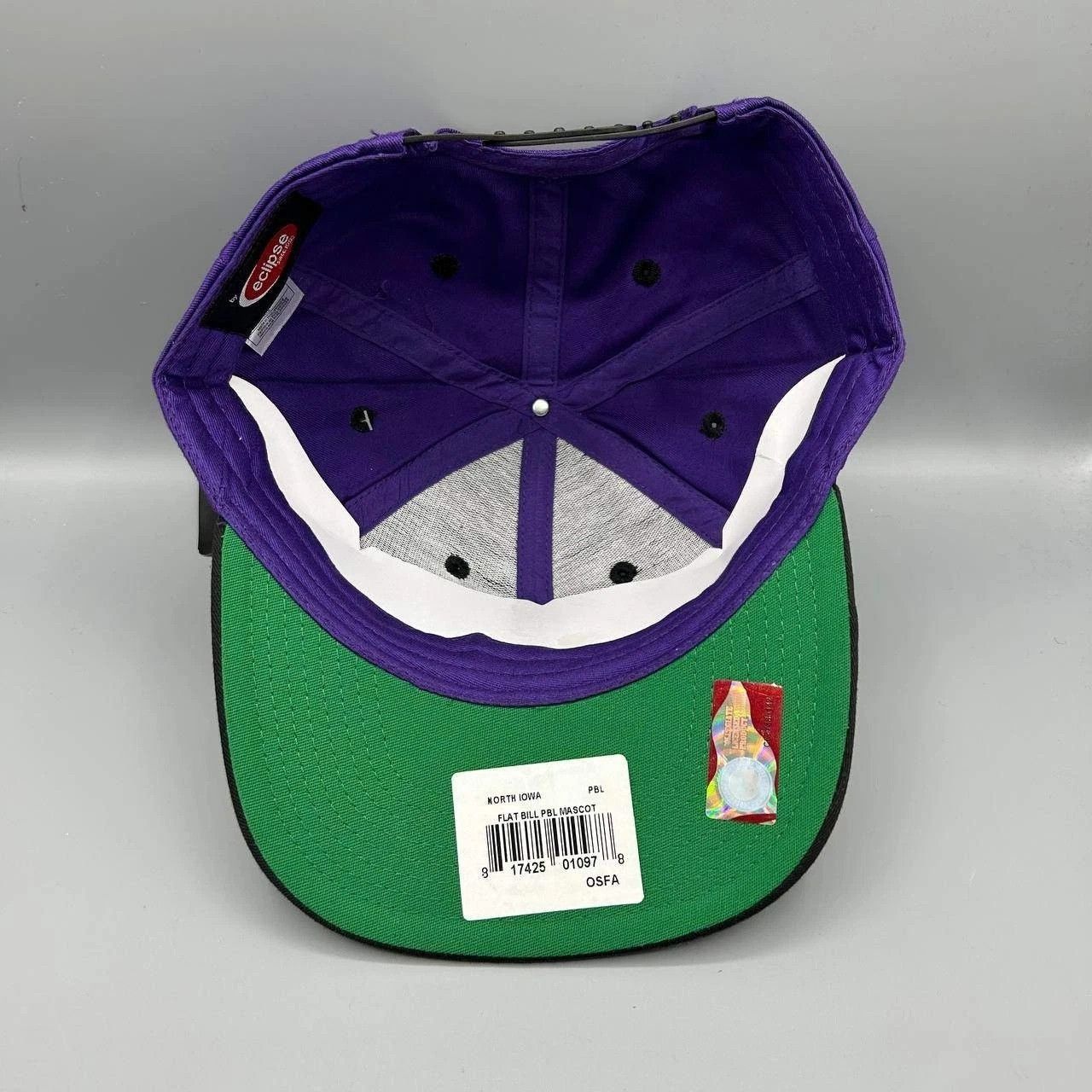 Other Vintage Northern Iowa Panthers Hat Eclipse Snap Back Cotton Size ONE SIZE - 2 Thumbnail