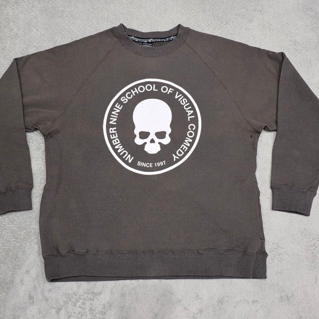 Number (N)ine Number nine School of Visual Skull Hoodie | Grailed