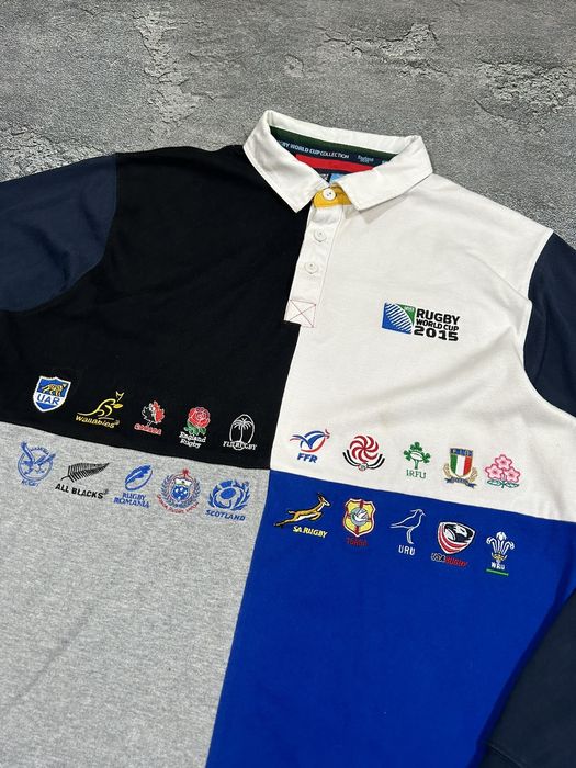 Sports Specialties New Zealand 2015 Rugby World Cup Color Blocked Polo