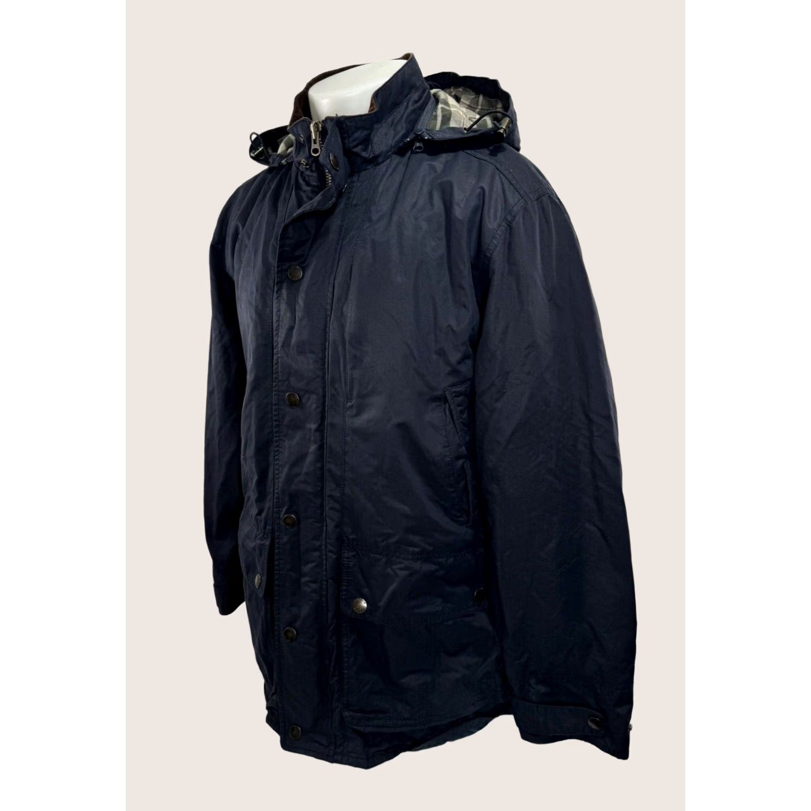 Orvis ORVIS WAX CLOTH Mens L Hooded Ranch Field Barn Chore Jacket Size US L / EU 52-54 / 3 - 1 Thumbnail