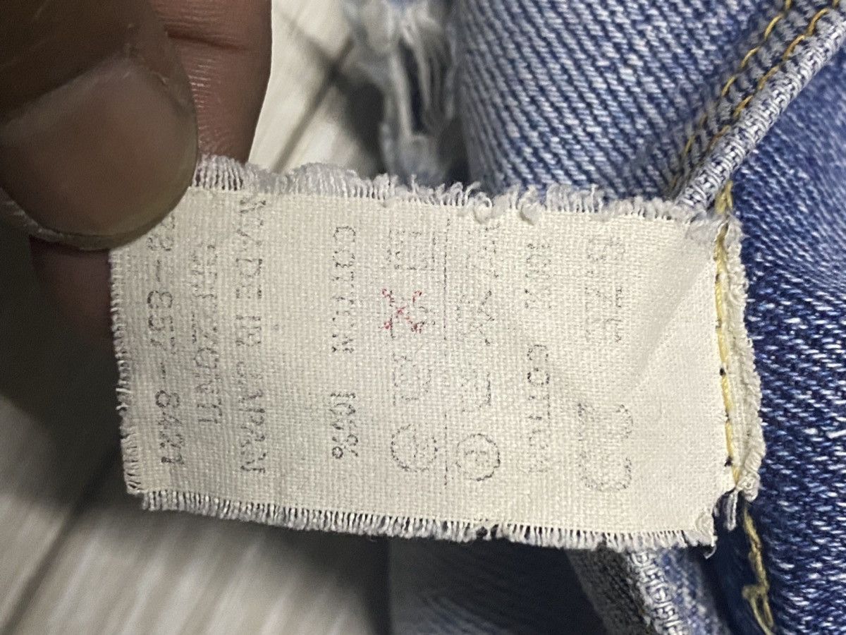 Denime Vintage DENIME 89 Selvedge Light Wash Distressed Baggy Jeans Size US 28 / EU 44 - 18 Thumbnail